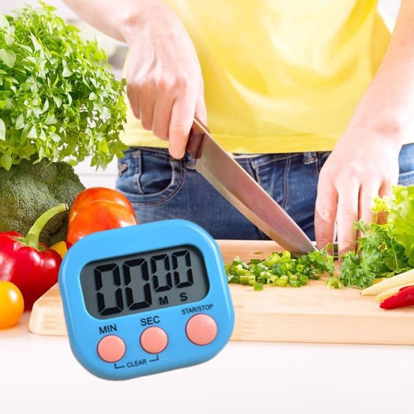 Magnetisk kökstimer Digital timer GRÖN - on stock green