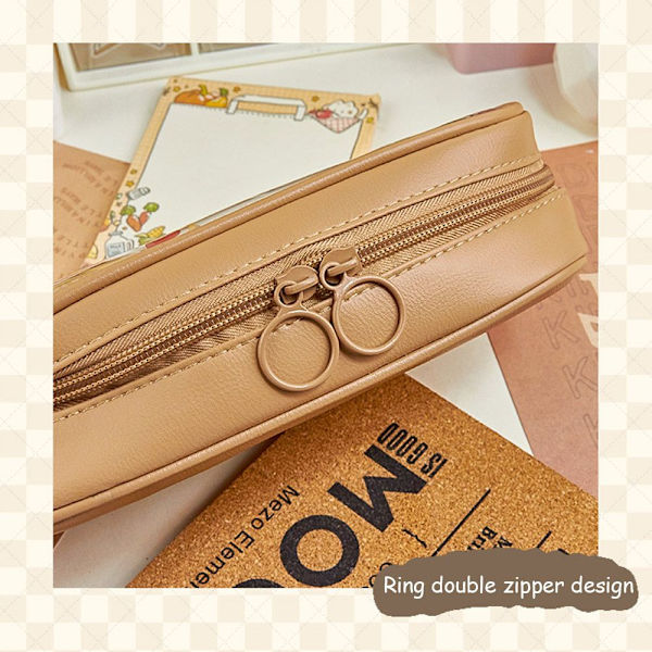 Tre-lagers Bear Pencil Bag Pencil Paper Box A - on stock A