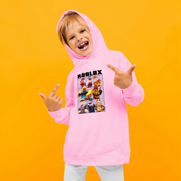 Roblox Hoodies Kids Pullover pitkähihaiset neulepaidat - varastossa pink 150