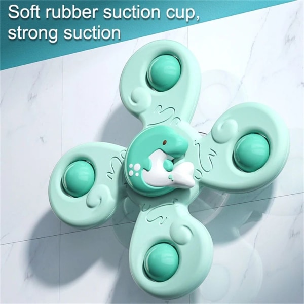 Tecknad Fidget Sugkoppar Spinner Toy - high quality