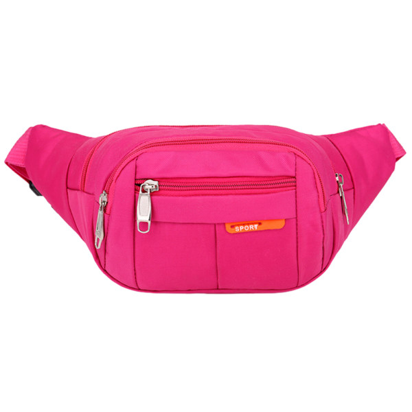 Naisten miesten vyölaukku vedenpitävä vyötäröpakkaus Holiday Belt Bag - varastossa pink