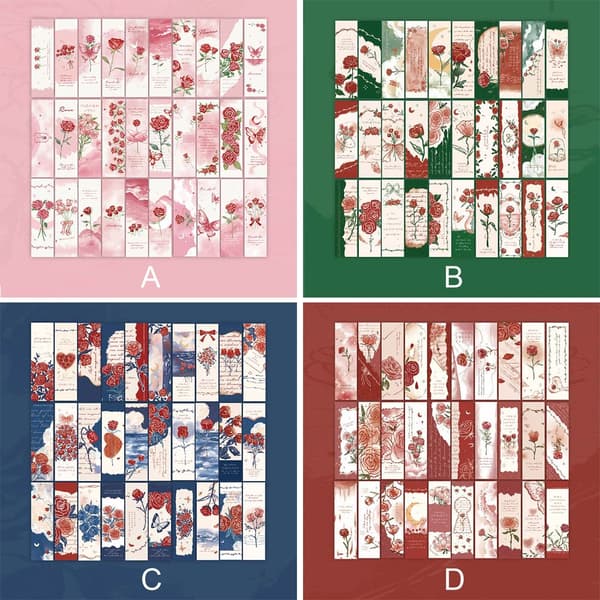 30st/Låda Papper Bokmärke - high quality