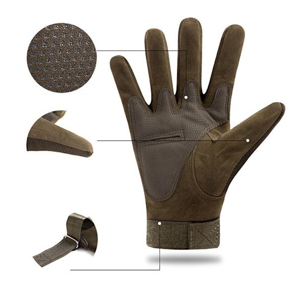 Utomhussport lokomotiv handskar utomhus taktiska handskar - on stock black L