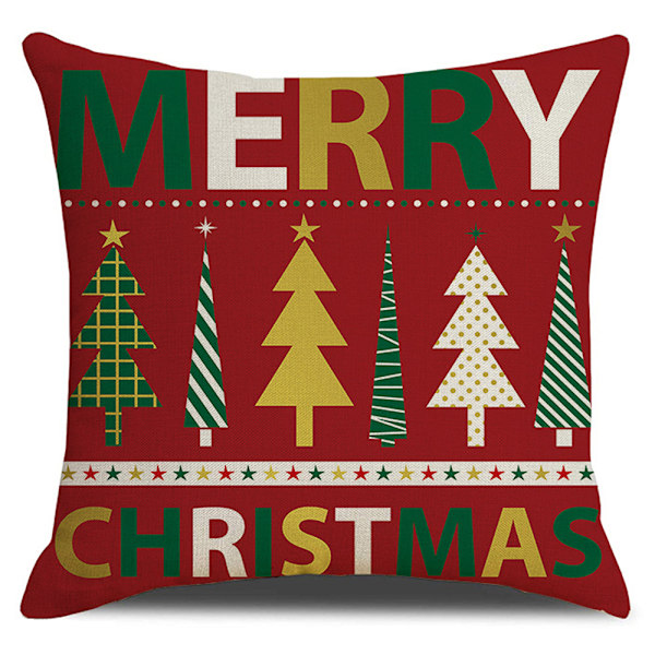 Christmas Home Fashion Print Örngott Kuddeover - on stock C