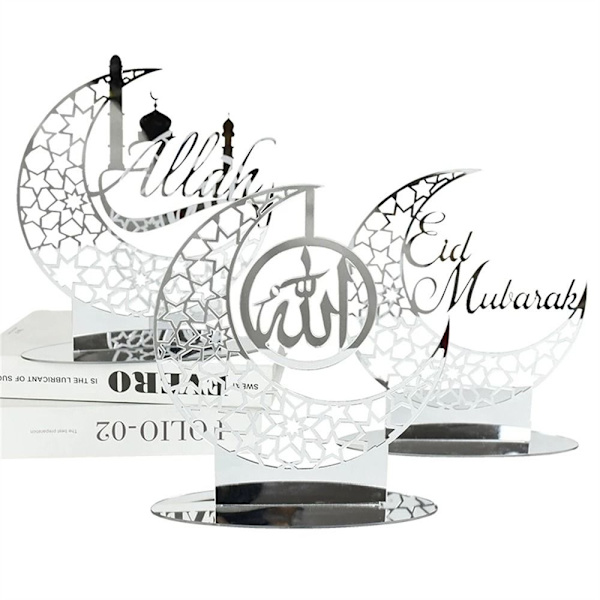 Eid Mubarak Decor Ramadan Ornament - varastossa