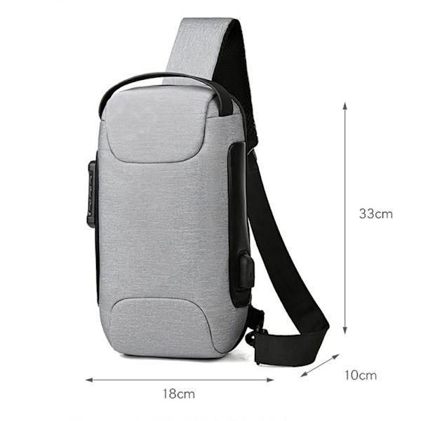 Förvaringsväska Handhållen case MÖRKGRÅ - stock Dark Grey