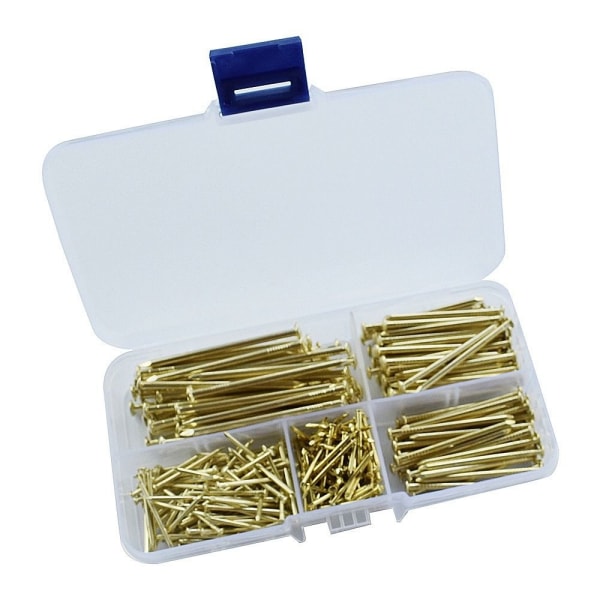 350st Naglar Sortiment Flat Head Nails Väggsticks Pins - spot försäljning