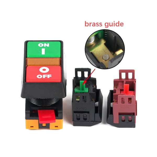 Tryckknapp Power Start Stopp Strömbrytare - on stock 220V