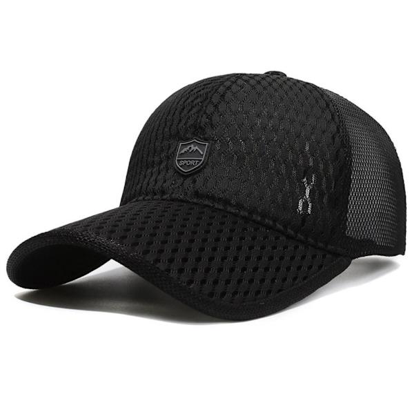 Cap Trucker Hat MUSTA - korkea laatu black