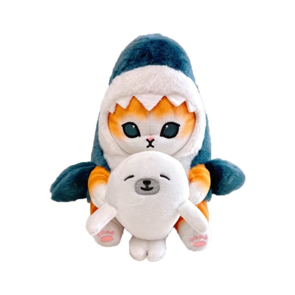 Shark Cat Fried Shrimp Cat 3-13cm - varastossa 3-13cm