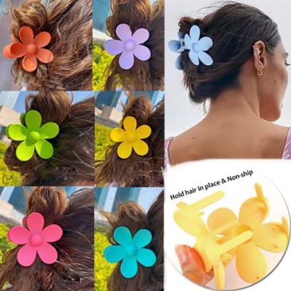 2 hiuskynsipidikettä Flower - varastossa 3