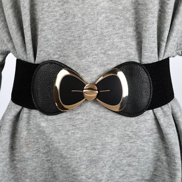 Brett midjebälte Midjeband SVART - high quality black