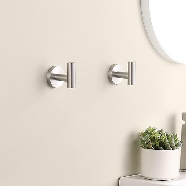Badrockskrokar Väggmonterade handdukskrokar 2-pack - spot sales