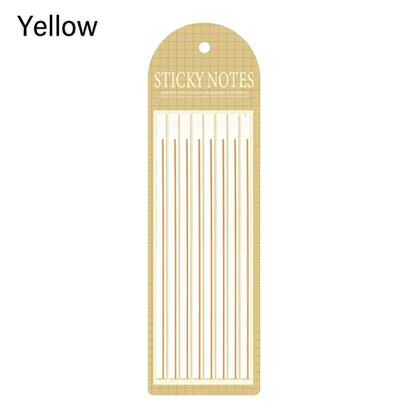 5 påse Sticky Notes Index Memo Pad GUL - spot försäljning Yellow