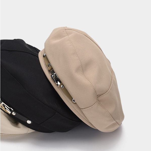 Cap Autumn Beret BEIGE - varastossa beige