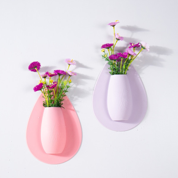 Silikonvas Blomkruka RÖD - on stock red