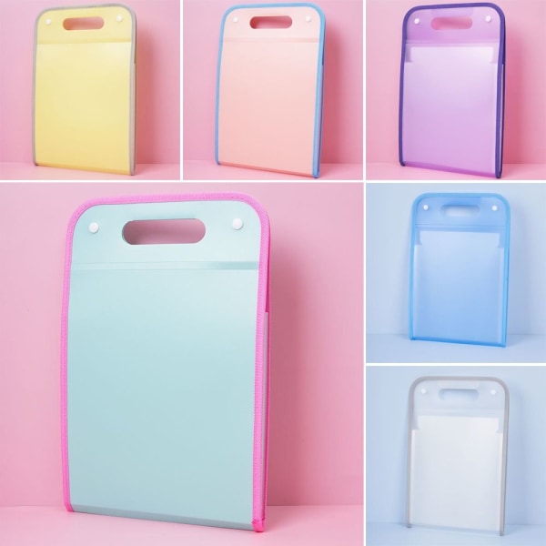Harmonikkakotelo Folder A4 Folder BLUE - varastossa Blue