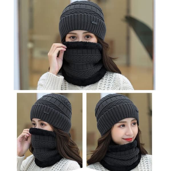 Mössa Halsduk CAP - on stock Black