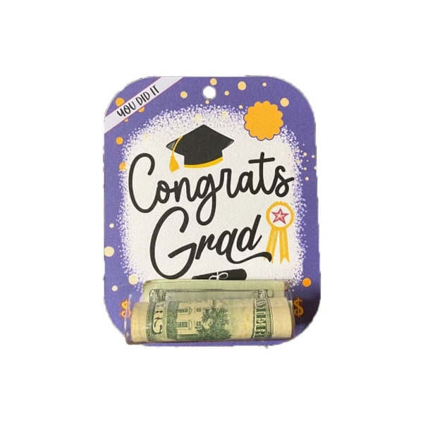 Onnittelukortti Money Clip Graduation Money Card -varastossa 5