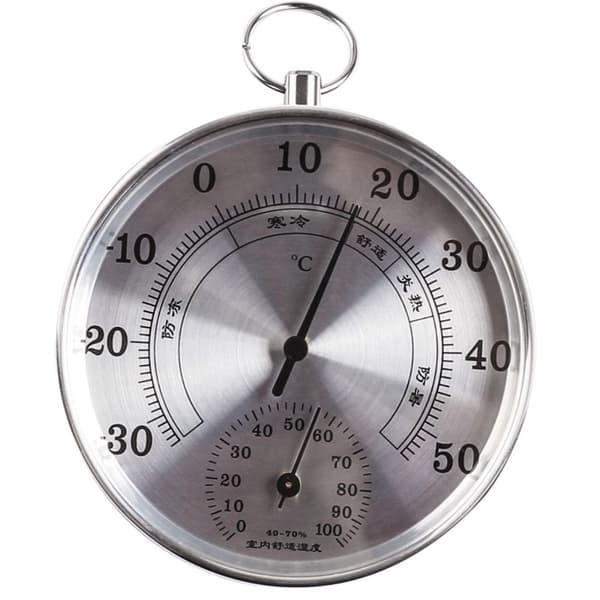Pointer Type Hygrothermograph Lämpökosteusmittari - korkea laatu B