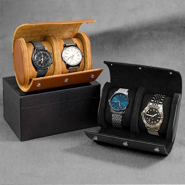 Display Box Case SVART 2 PLATSER - high quality black 2 Slots-2 Slots
