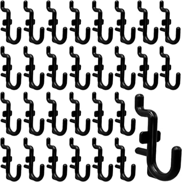 30st Pegboard Krokar J Form Låskrokar - on stock