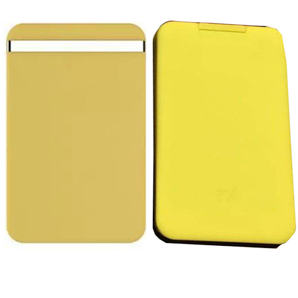 Stilren Matt Korthållare RFID-Skydd - on stock Gul Gul