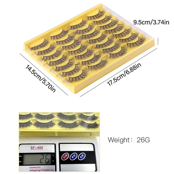 Tekoripset Faux Mink Lashes - korkea laatu MY14-16