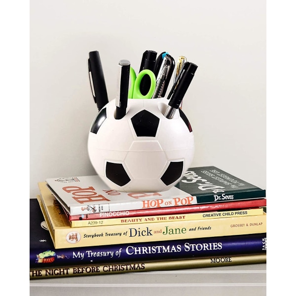Multifunktionell pennhållare i kreativ fotbollstil - spot sales