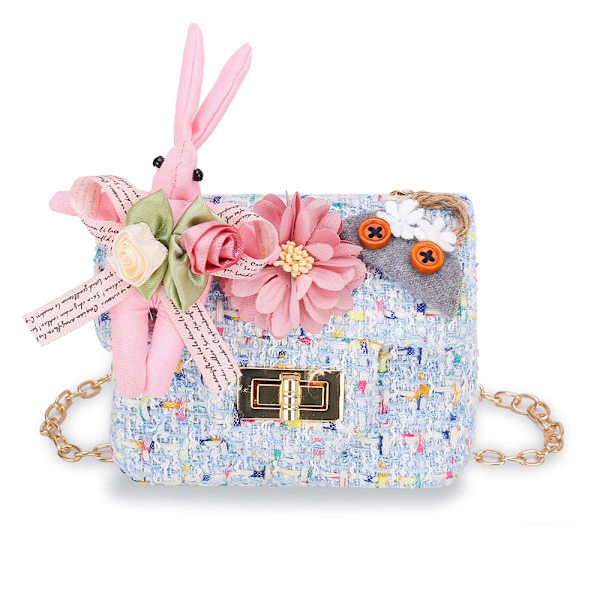 Ryggsäck Handväska BLUE RABBIT - on stock