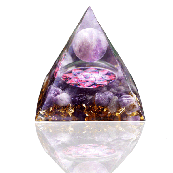 Orgone Pyramid Positiv energigenerator C - stock