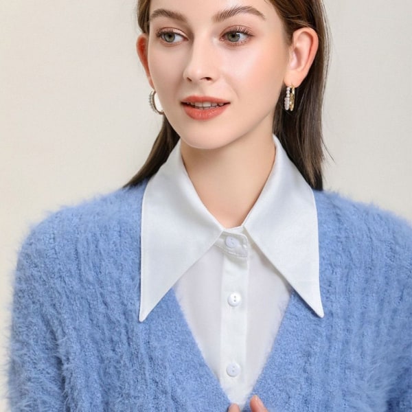Skjorta Fake Collar Clothes Accessories - spot försäljning 4
