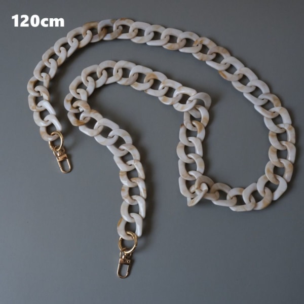 Akryl Resin Bag Kedjor Axelväska Remmar 120CM D - on stock 120cm D