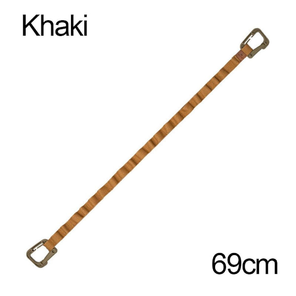 Utomhuscampingrep Hängrep KHAKI 69CM - spot försäljning Khaki 69cm