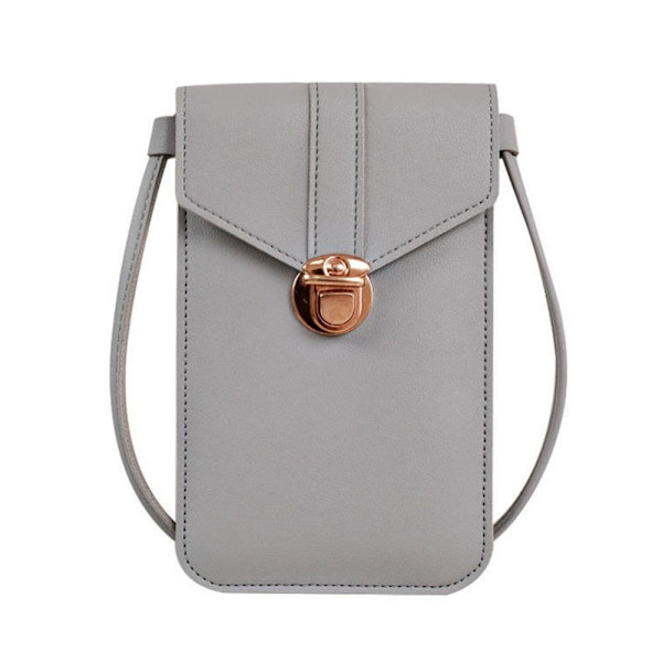 Touch Screen Phone Case Lompakko GREY - varastossa Grey