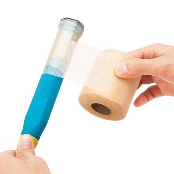 1/2PCS Foam Bandage Sulkapallomaila Overgrip MUSTA - spot-myynti Black 6cmx20m-2Pcs-6cmx20m-2Pcs
