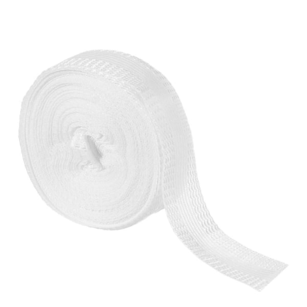 10st Rullade Byxor Patch Byxor Paste Edge Tape VIT - high quality White