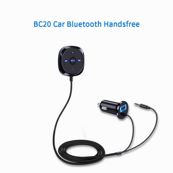 Handsfree Bluetooth-autosarja MP3 o Musiikkivastaanotin Adapteri USB - varastossa