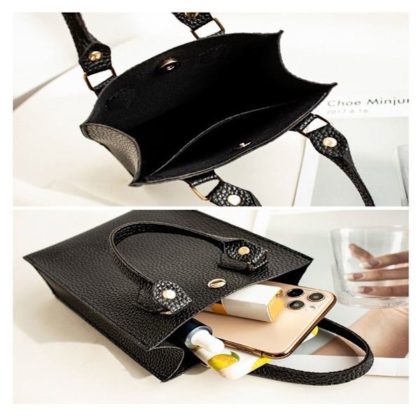 Bucket Bag Mobilväska SVART - on stock Black