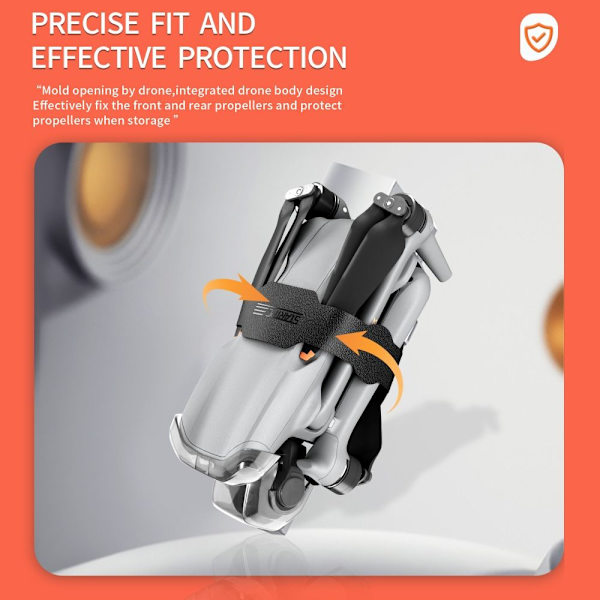 Propellerhållare Propellrar Stabilisator Fast skydd - spot försäljning black