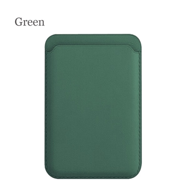 Korthållare Magnetisk plånbok Kort GRÖN - spot sales Green