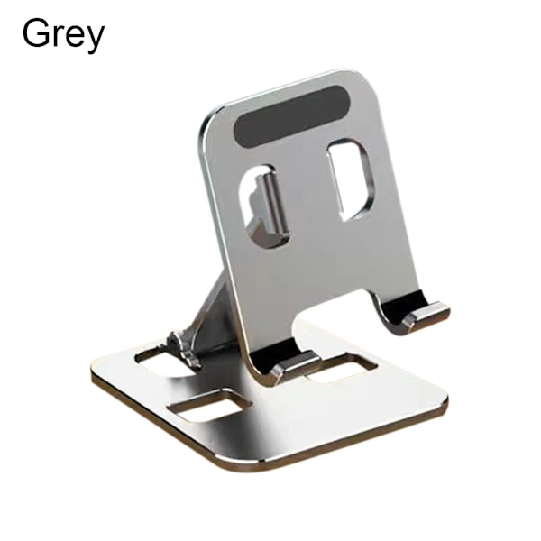Mobiltelefon Hållare Tablett Vikbart Stativ GRÅ - stock Grey