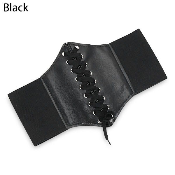 Vyötärövyökorsetti MUSTA - laadukas black