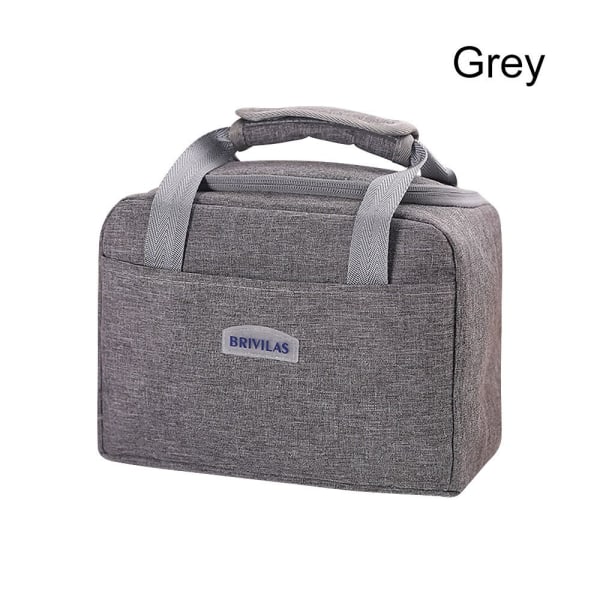 Eristetty Thermal Bag Cooler Bag Lounaskassi GREY - spot-myynti grey