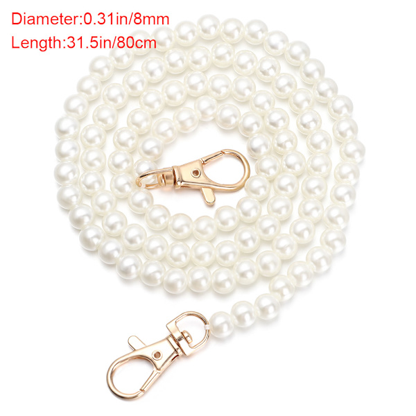 Pearl Strap Laukut Käsilaukun Kahva 80cm - spot ale