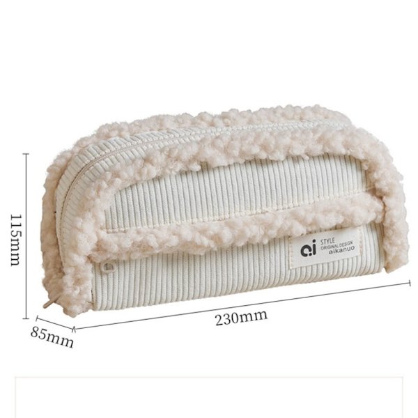 Pennväska Brevpapper Väska BEIGE - on stock Beige