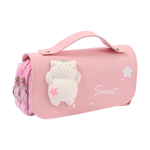 e Cat Case Suuri penaali Penaali ubble säilytys Kawaii St - korkea laatu D
