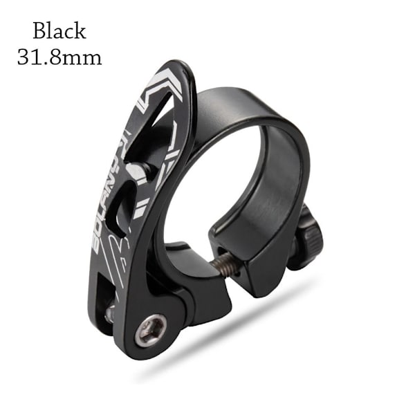 Cykelsitsklämma Cykelsitsstolpsklämmor SVART 31,8MM - stock Black 31.8mm