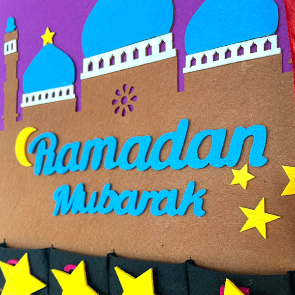 Ramadan Mubarakin lähtölaskentakalenteri adventtikalenteriin STYLE2 - spot-myynti