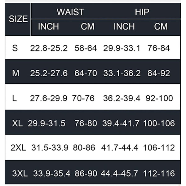 Midja Shapewear Body Shaper SVART M - high quality black M-M